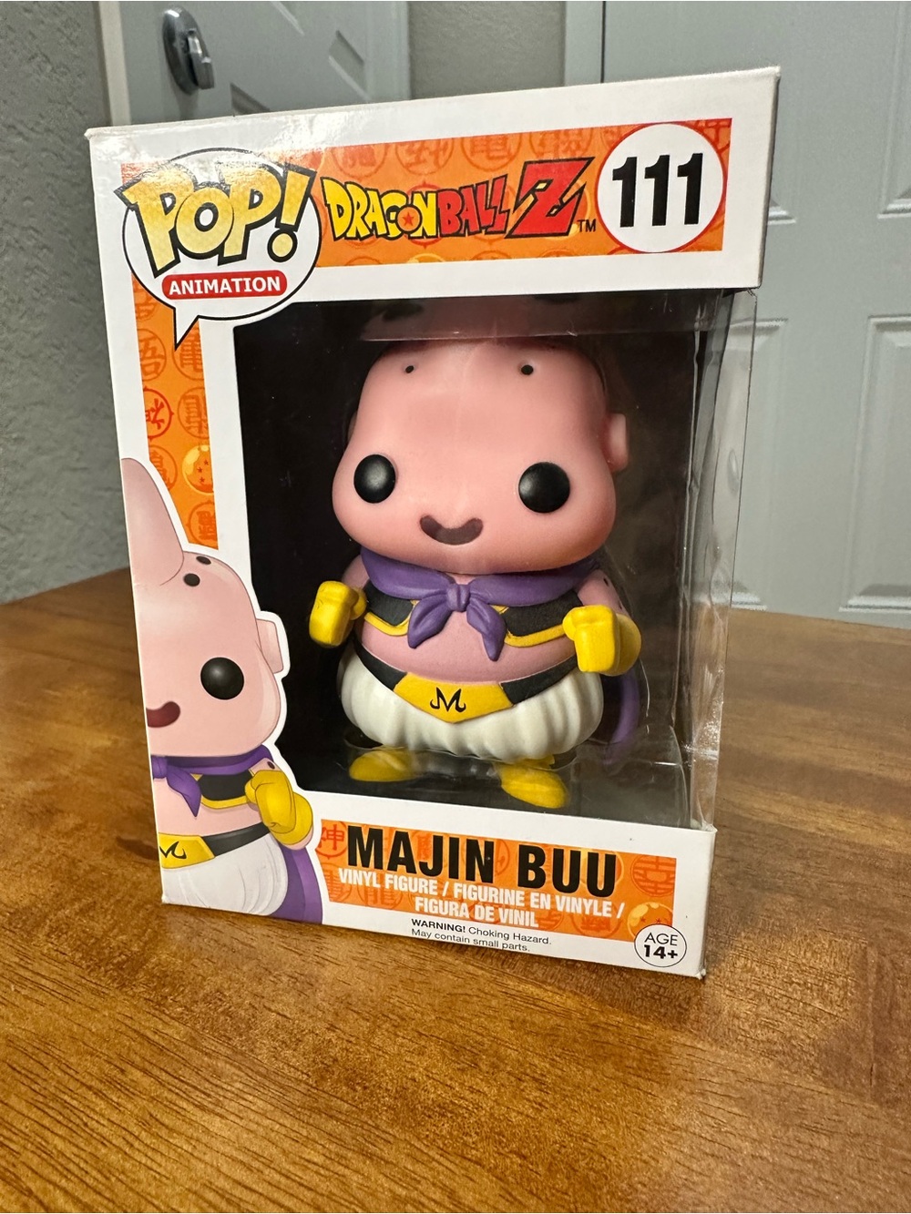 Funko Pop! Animation Majin Buu Vinyl Figure - Pink, Purple, Yellow
